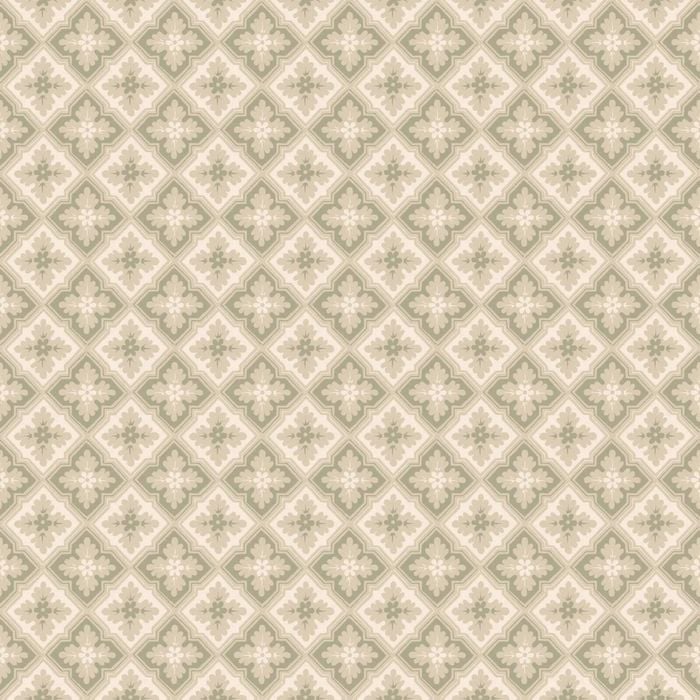 Wallpaper Trader Edvin Wallpaper Roll 10.05m X 53cm, Green