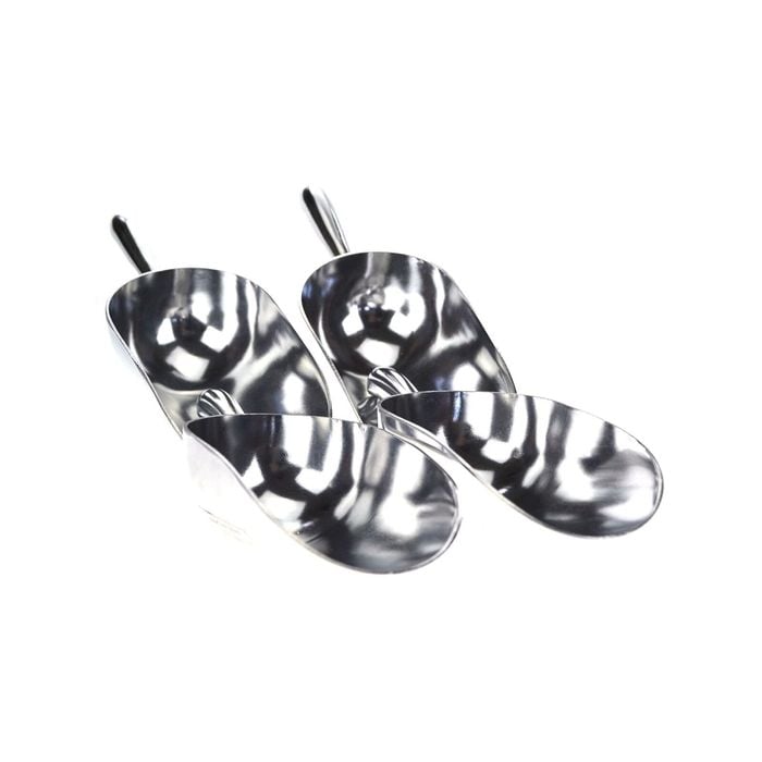 Aluminium Scoops 340Ml/12Oz Each - Set Of 4