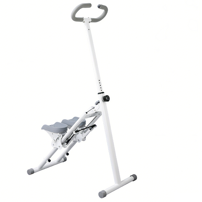 Fitness Master Stair Stepper Vertical Climber Machine Cardio Folding Exercise White