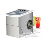 Advwin 2.2L 12KG Portable Ice Maker Commercial Ice Maker Machine Suitable for Home Bar - Silver