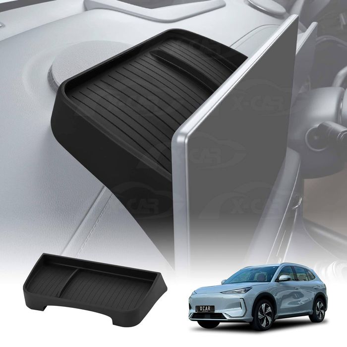 Center Console Organizer Tray For Geely Ex5 Ex 5 2025-onwards Dashboard Behind Touch Screen Storage Box Interior Accessories