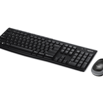 Logitech MK270R Wireless Keyboard and Mouse Combo - Black