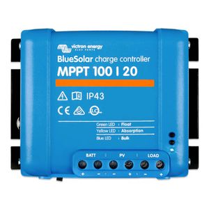 Victron 12/24/48V 20A BlueSolar MPPT 100/20 Non-Bluetooth Solar Charge Controller
