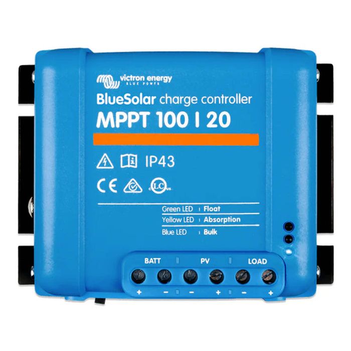 Victron 12/24/48V 20A BlueSolar MPPT 100/20 Non-Bluetooth Solar Charge Controller