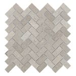 Decor8 280 x 280 x 10mm Herringbone Cinder Marble Mosaic Tile - Pack of 5
