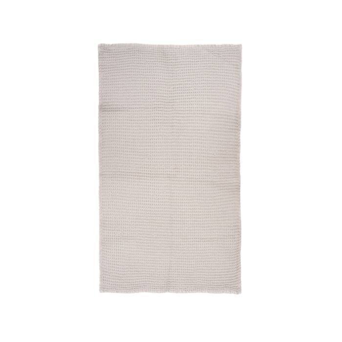 Bambury Home Living soft Waffle Hand Towel 40x70cm Pebble Cotton