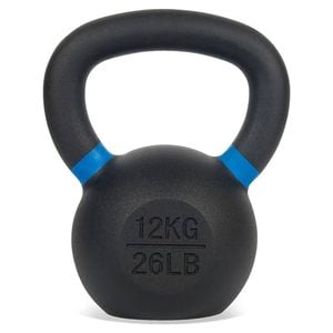 Premium Cast Iron Kettlebell Weightlift Home Gym Workout Exercise 12kg