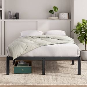 Zinus Elias Double Metal Bed Frame Base Metal Slats