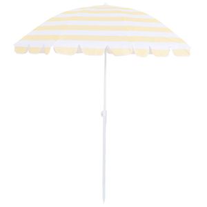 Marquee 1.8m Butter Yellow Beach Umbrella