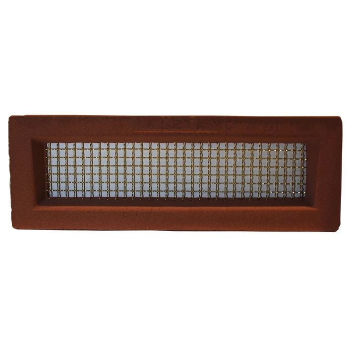 Aleta Industries 455 x 160mm Red Wall Vent