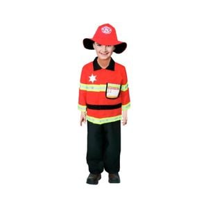 More Than Party Boys Children Fire Fighter Kids Costume Large 130-150cm