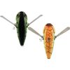 Atomic Hardz Slappa 90 Cicada 90mm 28.1g Fishing Lure Snake Green Tiger
