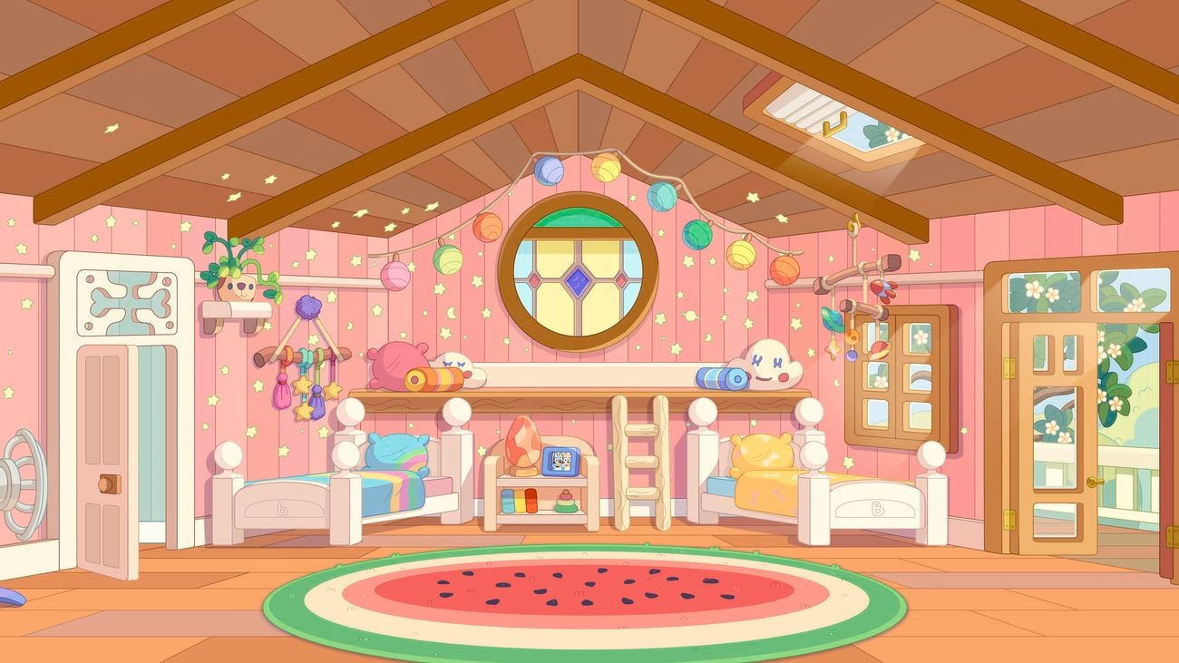 Bluey bedroom