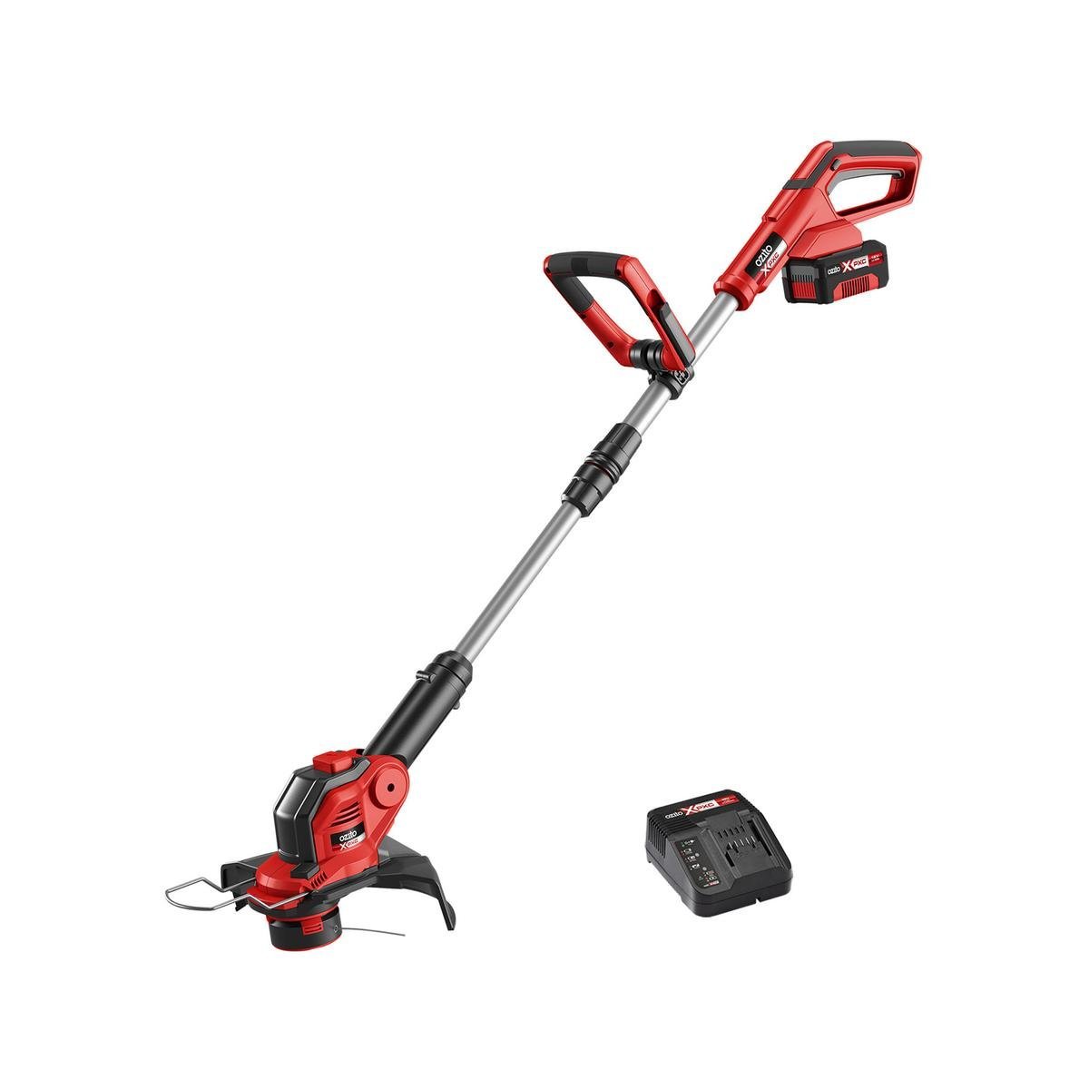 Ozito PXC 18V 280mm Cordless Line Trimmer 4.0Ah PXLTK 4028 Kit Bunnings Australia