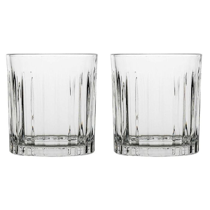 2x 6pc Porto Peyton Soda Lime Glass Tumblers Drinkware Set 280ml Clear