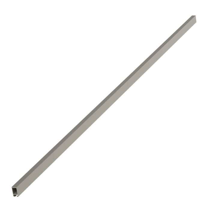 Emro 2000mm Clear Anodised Straight Shower Track