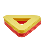 Flat Discs 12-Pack - Orange/Yellow