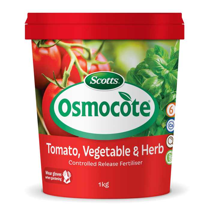 Scotts Osmocote 1kg Controlled Release Fertiliser for Vegetable / Tomato / Herb / Garden Beds