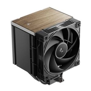 Deepcool Ak500 G2 Wood Grain Top Cover Cpu Cooler, 5 Heat Pipes, 4-pin Pwm, Intel Lga1851/1700/1200/115x, Amd Am5/am4