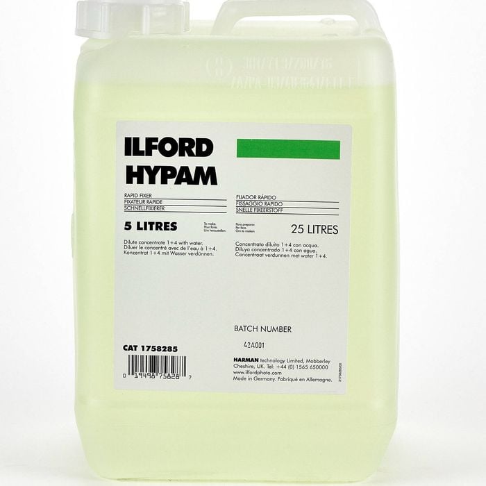 Ilford HYPAM Rapid Fixer 5 Litre