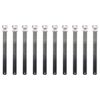 10x Kent Steel Ruler 300mm Imp/met Home/school Technical Drawing/graphic Design