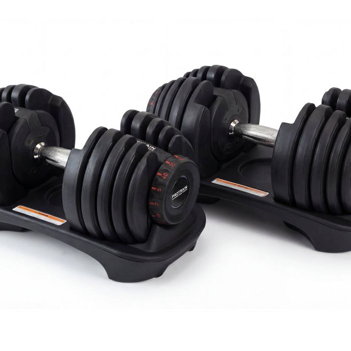 Adjustable Dumbbell Set Black - 40 kg (Set of 2)
