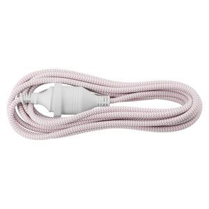 Arlec 5M Ordinary Duty 10A 3G1.0mm² Braided Lead - Burnished Lilac