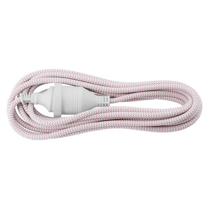 Arlec 5M Ordinary Duty 10A 3G1.0mm² Braided Lead - Burnished Lilac