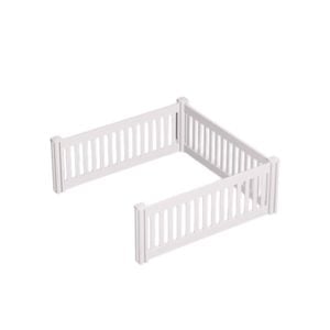 Rooster Farms 1.15m PVC Dog Play Pen Extension for Whelping Box 3 Side Enclosure