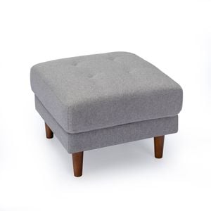 Zinus Adair Modern Ottoman - Light Grey