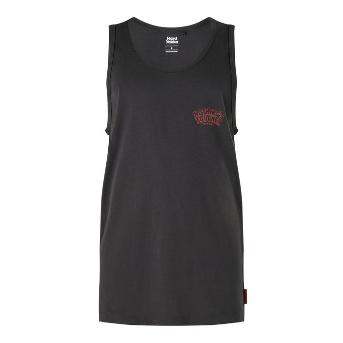 Hard Yakka Carbon Nothing’s Tougher Singlet - Size L
