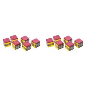 2x 6pc Formula Sports Pioneer Cue Chalk Square - Red