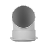 Rain Harvesting 100mm Extra High Volume Flanged Tank Overflow