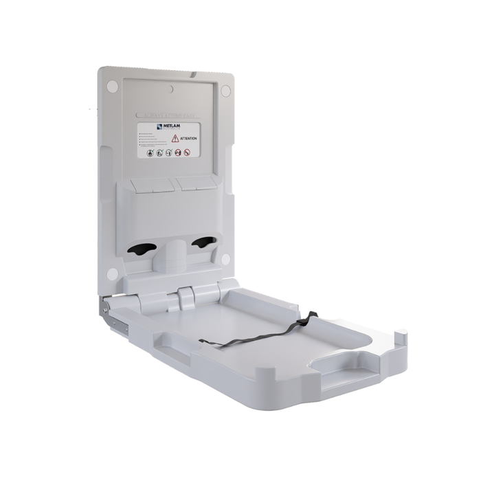 Metlam Australia Off White Vertical Baby Change Station