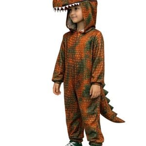 Brown T-Rex Dinosaur Child Costume - 4-6, Male