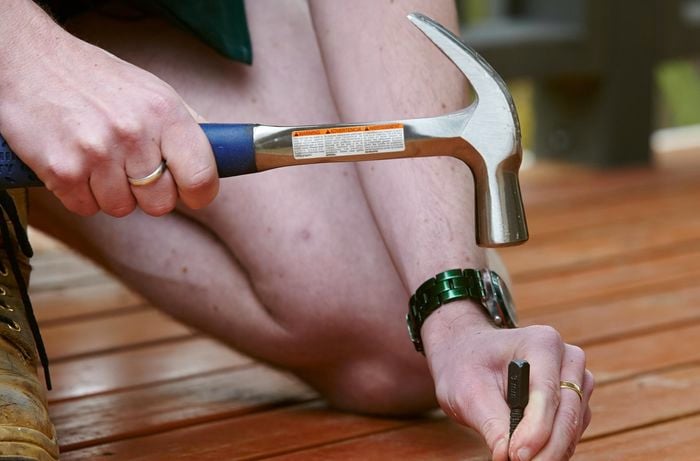 DIY - Step 1 - Prepare the deck surface - How to sand a deck