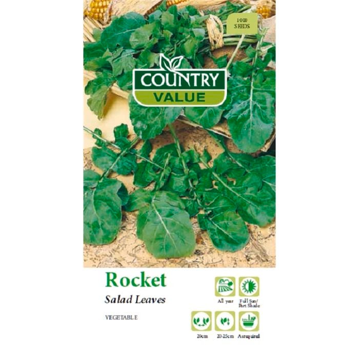 Country Value Seed Rocket Salad Leaves