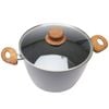 Taste the Difference Gourmet 24cm Pot w/Glass Lid