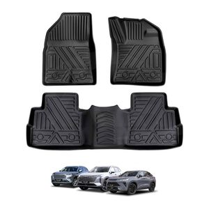 3D Customized All Weather Car Mat Floor Liner Full Set Carpet for GWM Haval H6/H6 GT 2021-Onwards