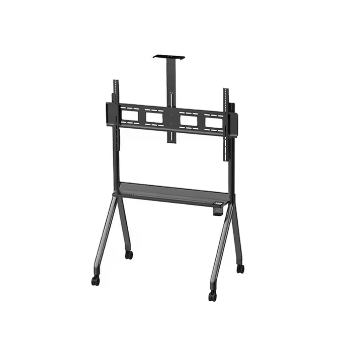Universal Tv Stand For Height Adjustable Mobile Tv Cart For 55-120 Inch