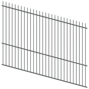 ProtectorAl 1201 - 2400 x 1800mm Monument Raked 16-30º Picket Top Pool Fence Panel