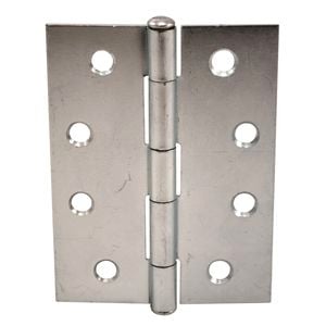 Lane 100 x 75 x 1.6mm Zinc Plated Loose Pin DURAsmooth Butt Hinge