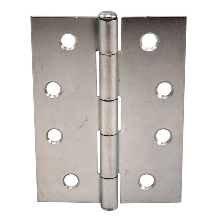 Lane 100 x 75 x 1.6mm Zinc Plated Loose Pin DURAsmooth Butt Hinge