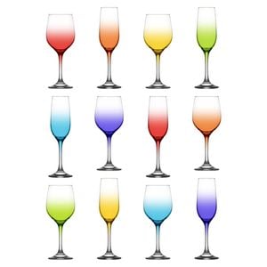 LAV 12pc Fame Stemware Set - Full Colour
