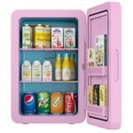 Advwin 22 Liter Mini Fridge, AC/DC 12V Small Fridge Car Refrigerator for Home and Travel