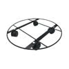 EDEN 30cm Heavy Duty Round Pot Plant Trolley - 30cm