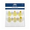 Loyal Piping Icing Nozzle Star and Plain Assorted Tube Set of 6