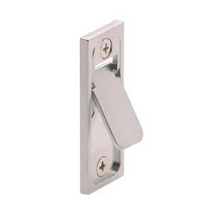 Gainsborough Satin Chrome Cavity Door Faceplate Set - Suits 386 And 396 Sets