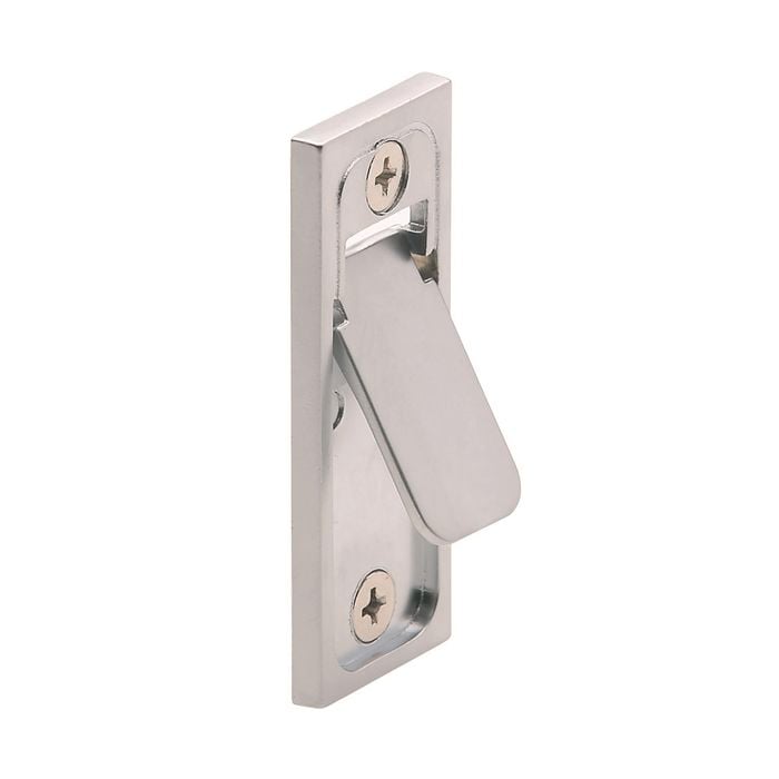 Gainsborough Satin Chrome Cavity Door Faceplate Set - Suits 386 And 396 Sets