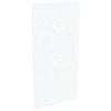 ProtectorAl 300 - 1200 x 1201 - 2400mm Pearl White Fireworks Unframed Solid Aluminium Decorative Panel 